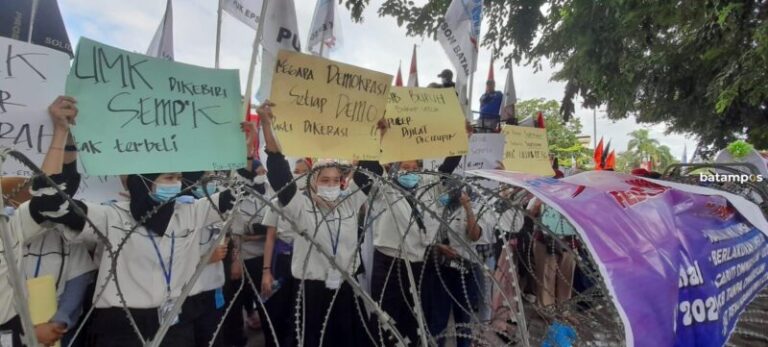 Tolak Revisi, Gubkepri Berdalih Nilai UMK Batam Rekomendasi Walikota 
