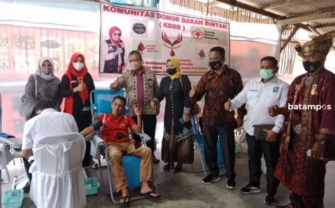 48 Kantong Darah Terkumpul dari Donor Darah di Golden Bay, Bintan