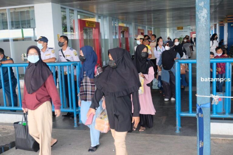 Belum Terlihat Lonjakan Penumpang di Pelabuhan SBP Tanjungpinang