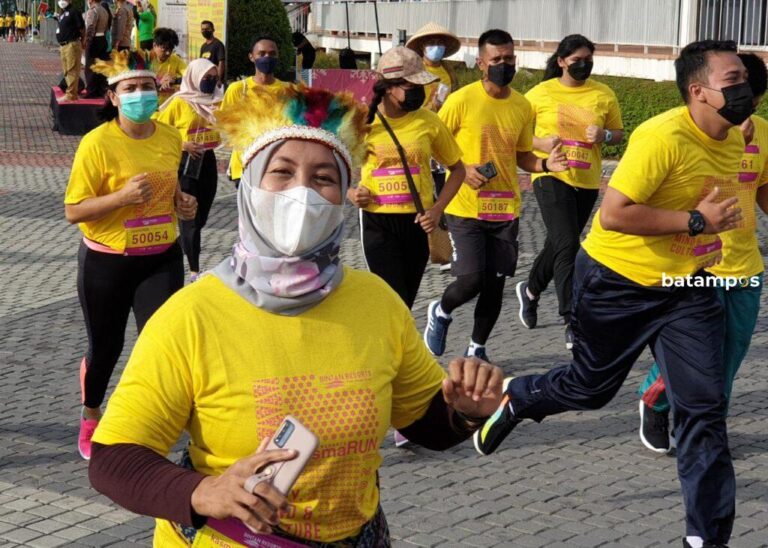 Serunya Lari Sambil Kreasi di KasmaRun, Peserta Diajak Nikmati Tradisi Khas Melayu Bintan