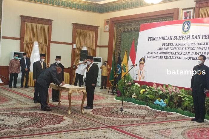 5 Kadis di Pemprov Kepri Turun Jabatan Jadi Kabid