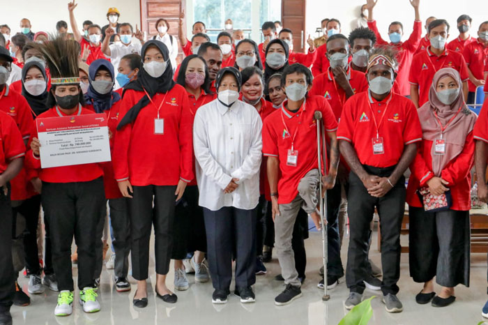 Berikan Pelatihan Kewirausahaan kepada Pemuda Papua, Mensos Siapkan Pendampingan Berkelanjutan