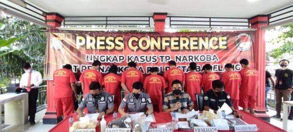 Pesta Ganja, Polisi Ciduk Oknum Satpol PP