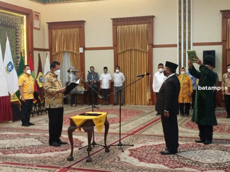 SK Sekda Defenitif Belum Diteken Presiden, Ansar Tunjuk Eko Sumbaryadi Penjabat Sekda Kepri