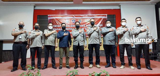 Dir Binmas Polda Kepri Bersilaturahmi Dengan Seluruh Anggota Abujapi Kepri