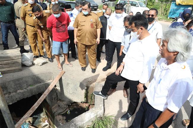 BP Batam Lakukan Hal Ini untuk Mengatasi Banjir di Batu Aji
