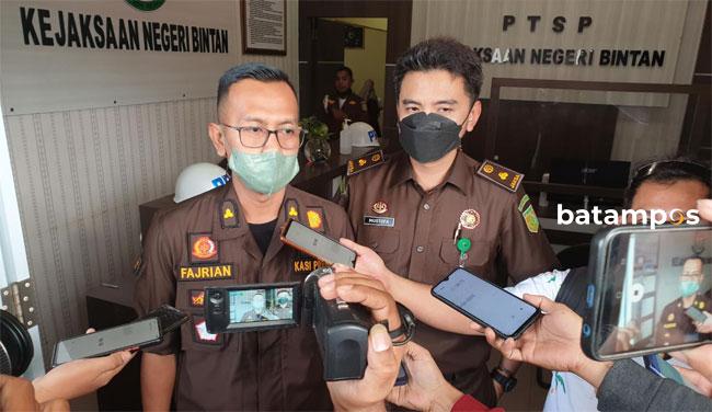 Segini Kerugian Negara Dari Kasus Dugaan Korupsi Insentif Tenaga Kesehatan di Bintan