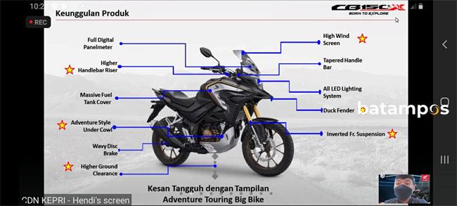 Honda New CB150X Mengaspal di Batam, Segini Harganya…