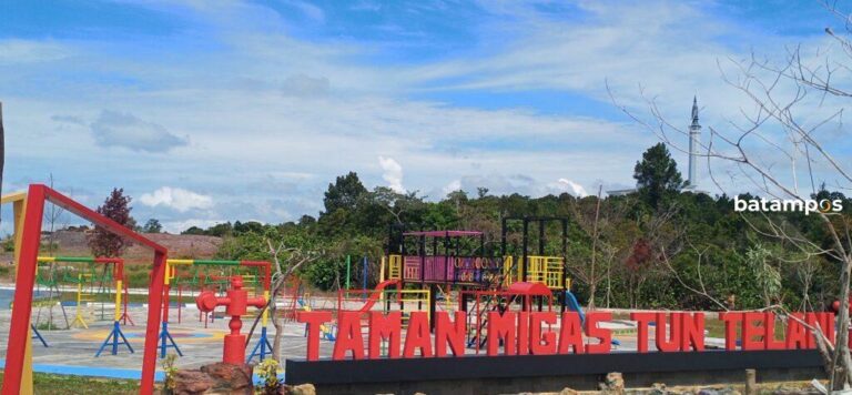 CSR Premier Oil dan Medco Energi Bangun Taman Migas di Dompak, Dilengkapi Tempat UMKM Berjualan