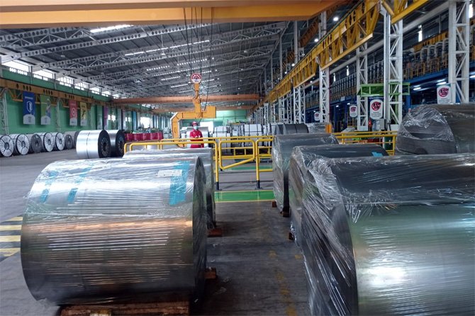 2021, Industri Logam Baja Tumbuh