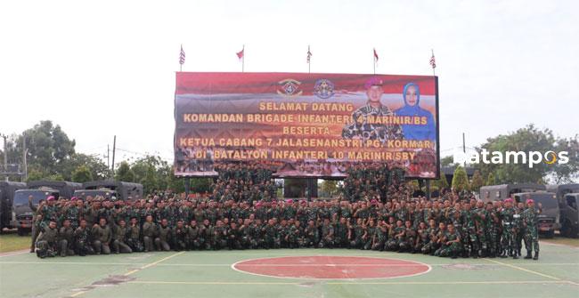 Danbrigif 4 Marinir Ingatkan Prajurit Bijak Bermedsos