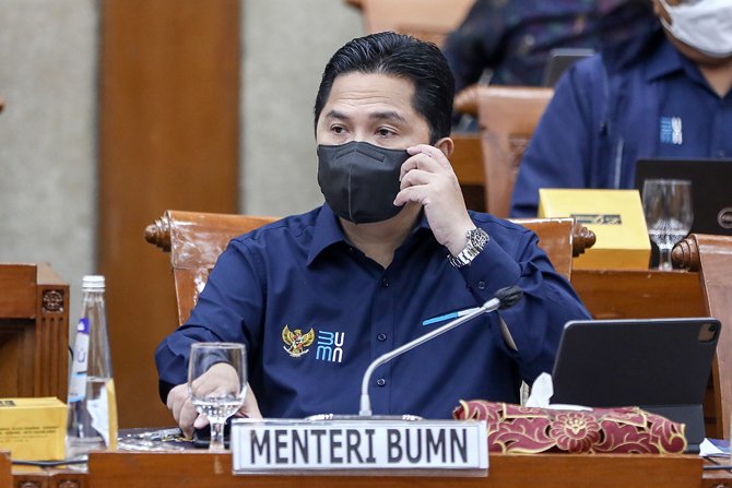 Erick Thohir Dinilai Pantas Jadi Presiden 2024