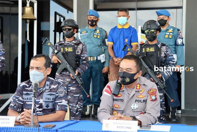 Lanal Batam Gagalkan Pengiriman PMI Ilegal ke Malaysia