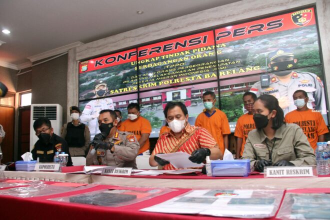 Polresta Barelang Ungkap 4 Kasus PMI Ilegal Dalam Sepekan