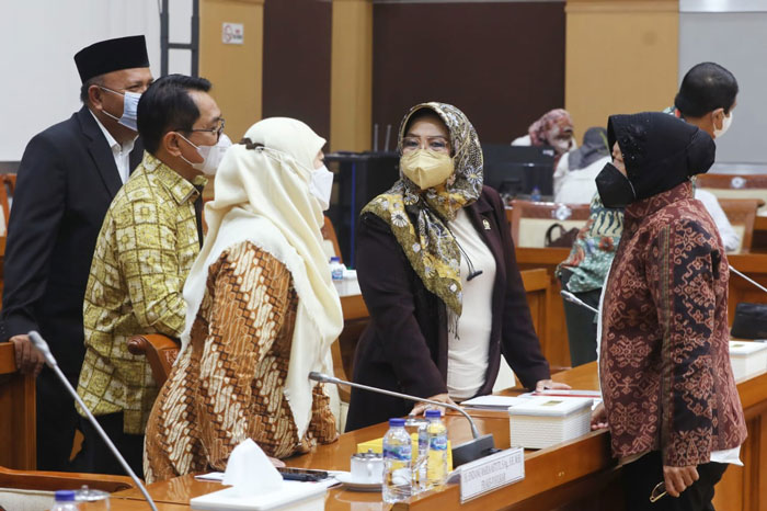 Realisasi Anggaran Tahun 2021 Capai 97,42%, Komisi VIllI DPR RI Apresiasi Kinerja Kemensos