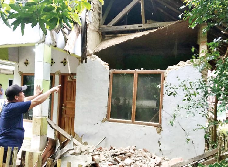 Akibat Gempa Bumi di Banten, BNPB Data Ada Sebanyak 1.378 Rumah Rusak