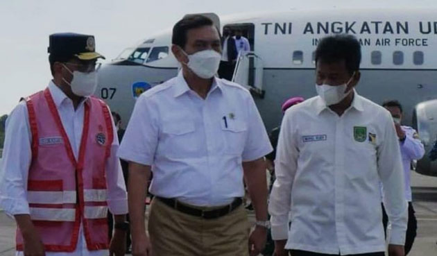 Hari Ini, Pak Menko Marves, Luhut B Panjaitan, ke Batam