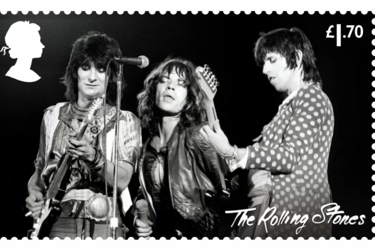 Prangko Khusus The Rolling Stone Persembahan dari Royal Mail