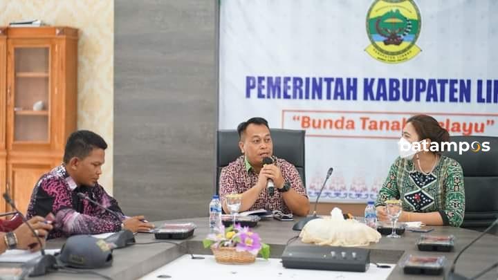 Bupati Lingga Sambut Tim BPK di Pemkab Lingga
