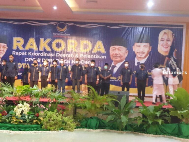 NasDem Bulat Usung H Rudi jadi Cagubkepri 2024