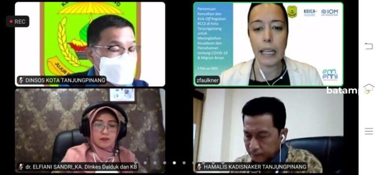 Lawan Covid-19, IOM Dukung Langkah Pemerintah