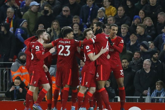 Berkat Dua Gol Diogo Jota, Liverpool Benamkan Leicester