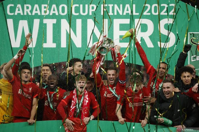 Taklukkan Chelsea 10-11, Liverpool Juara Carabao Cup