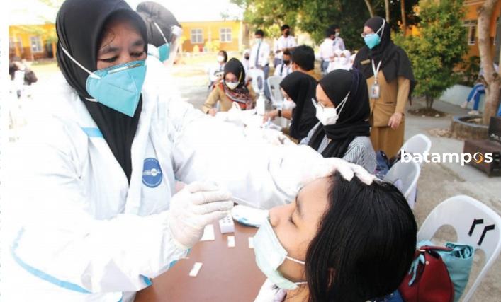 31 Pelajar Reaktif Covid, SMP 9 di Sagulung Tetap Gelar Belajar Tetap Tatap Muka