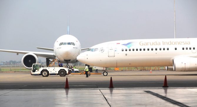 Erick Beri Modal Rp 50 Juta untuk Pembuat Miniatur Pesawat Garuda