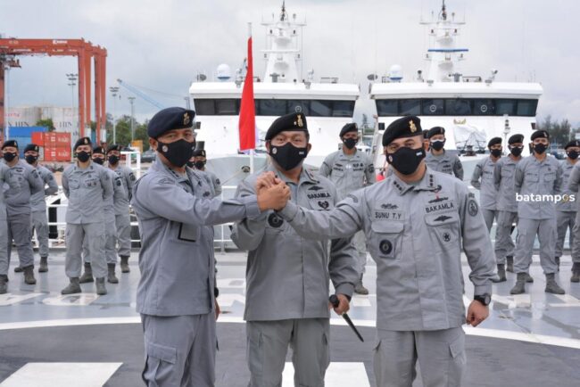 Jabatan Komandan KN Tanjung Datu-301 Bakamla RI Berpindah Tangan