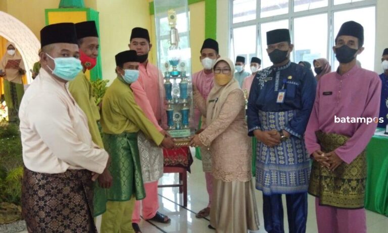 Desa Ngal Pertahankan Juara Umum STQ Kecamatan Ungar, Karimun