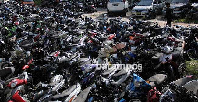 Kejari Batam Lelang Motor Mulai Rp400 Ribuan
