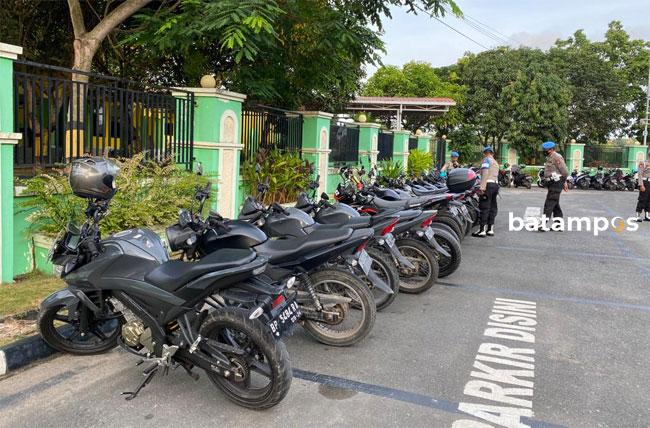 15 Kendaraan Dinas Polda Kepri Ditilang, Penyebabnya…