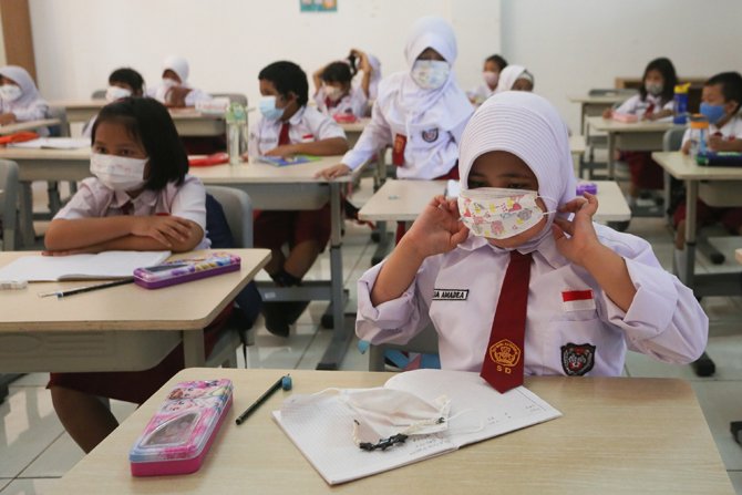 Covid-19 Membeludak, Mayoritas Madrasah Kembali PJJ 50 Persen