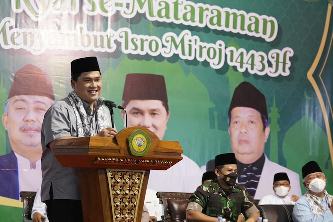 Erick Thohir Akan Gulirkan Kembali Liga Santri Nusantara