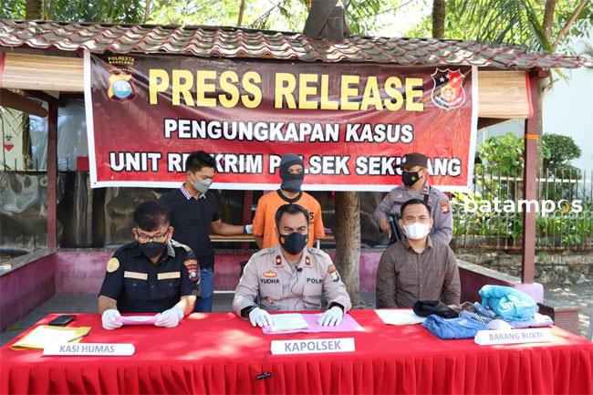 Polsek Sekupang Tangkap Pelaku Asusila Terhadap Anak di Bawam Umur