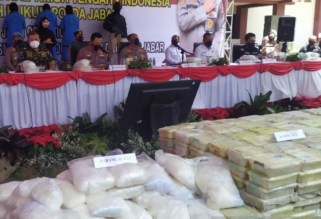 Kapolri Sebut Sabu-Sabu yang Diamankan di Pangandaran 1,196 Ton
