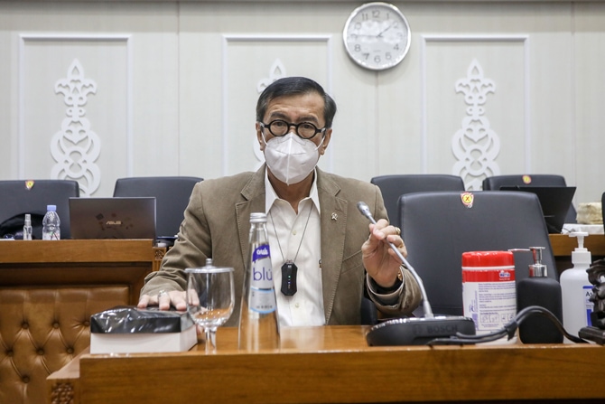 Menteri Hukum dan HAM Jelaskan Alasan Perlunya Revisi UU Narkotika