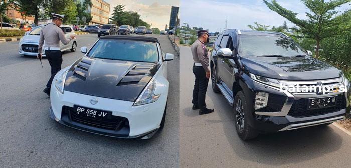 Mobil Mewah di Batam Banyak Melanggar Aturan TNKB