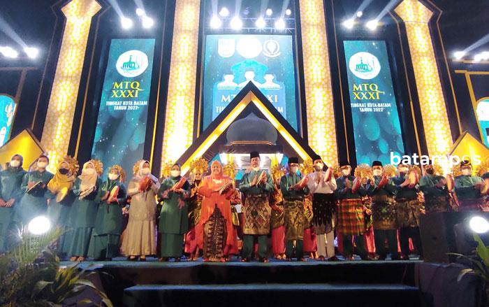 Pembukaan MTQ XXXI Kota Batam Berlangsung Meriah