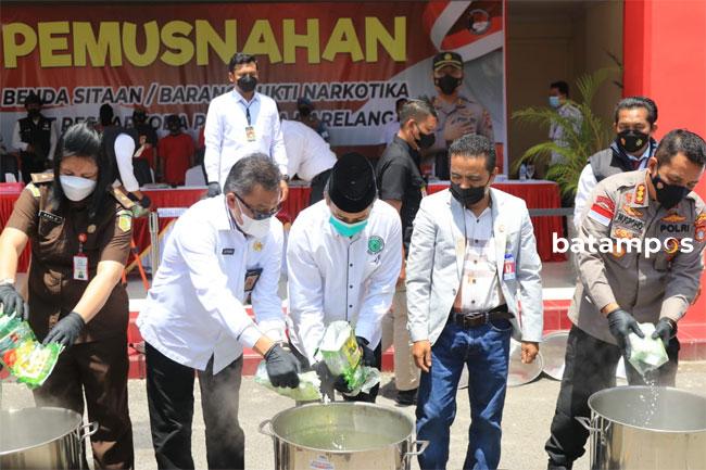 Pemko Batam Apresiasi Satres Narkoba Polresta Barelang