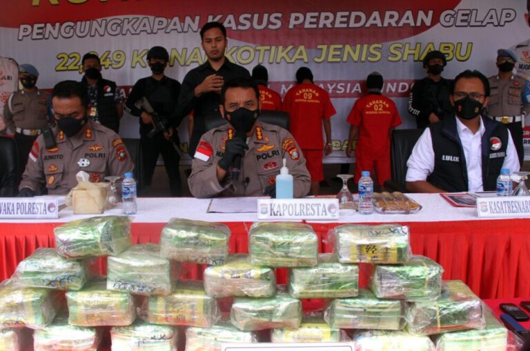 Transaksi Sabu dari Malaysia di Perairan Batam Dilakukan Penyelundup Profesional