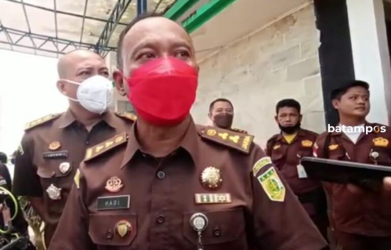 Kejati Sebut Penyelidikan Dugaan Korupsi TPP Pemko Tanjungpinang “Selesai”