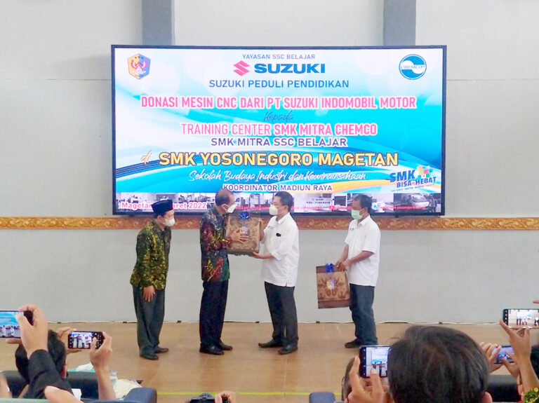 Suzuki Donasikan dan Uji Coba Mesin Industri 