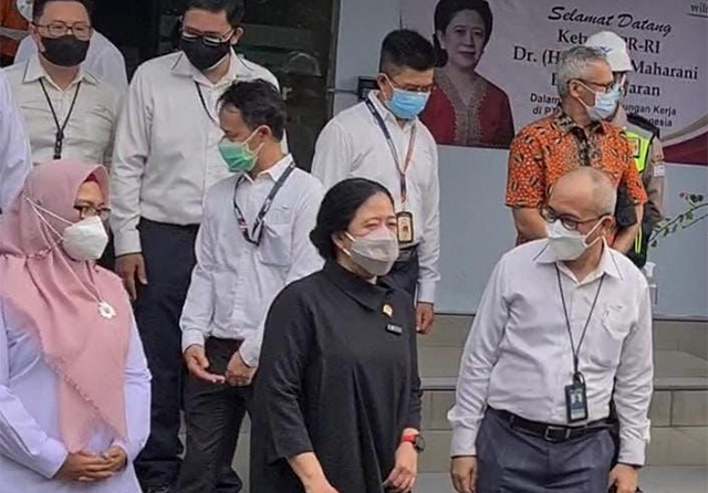 Datangi Pabrik Minyak Goreng, Ini Permintaan Puan Maharani