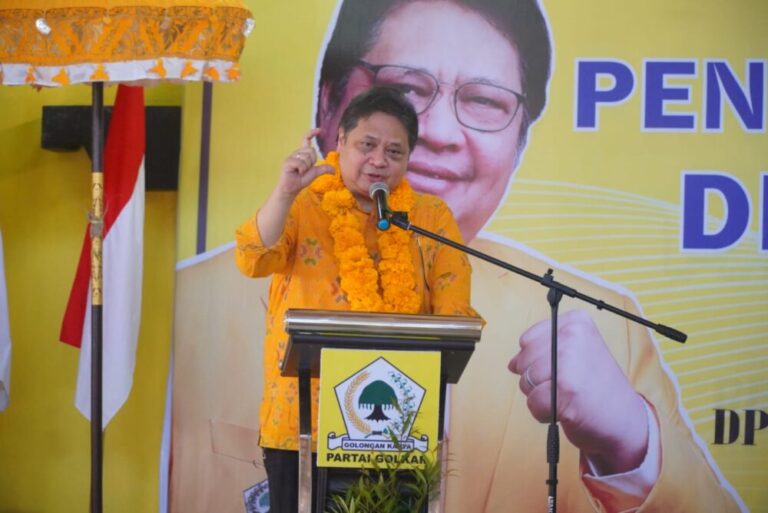 Airlangga Hartarto Targetkan Golkar Bali Tambah Perolehan Suara