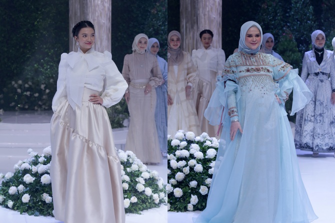 Raline Syah hingga Cut Meyriska di Runway Berbusana Neo Klasik