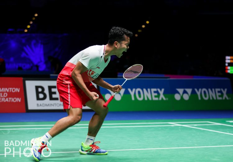Tekuk Mantan No 1 Dunia, Ginting Catat Rekor di All England