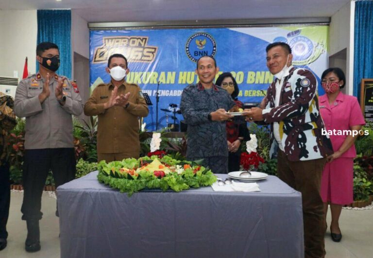 Hadiri HUT ke 20 BNN, Gubkepri Ajak Berkolaborasi Berantas Narkoba 