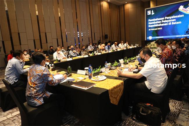 Sesmenko Minta Pengawasan Aktifitas Layanan Kepelabuhanan di Batam Diperkuat 